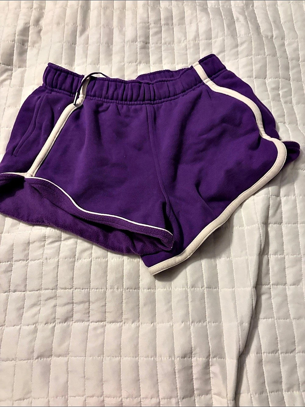 lululemon Scuba Mid-Rise Oversized Short 3" sweat short grape color